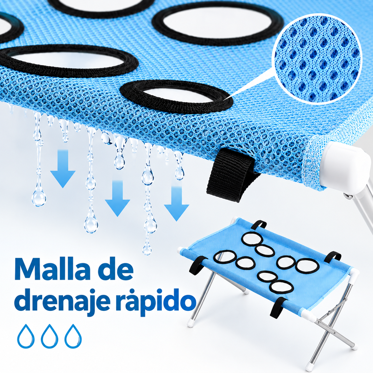 Soporte plegable para mascotas